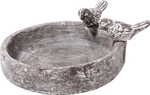 dobar 12972 Klassische Vogeltränke Pool-Oase, Keramik